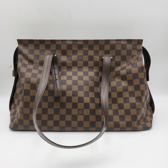 Louis Vuitton Chelsea Damier Ebene Canvas Tote Shoulder Bag..Authentic..!!! - Picture 2 of 16